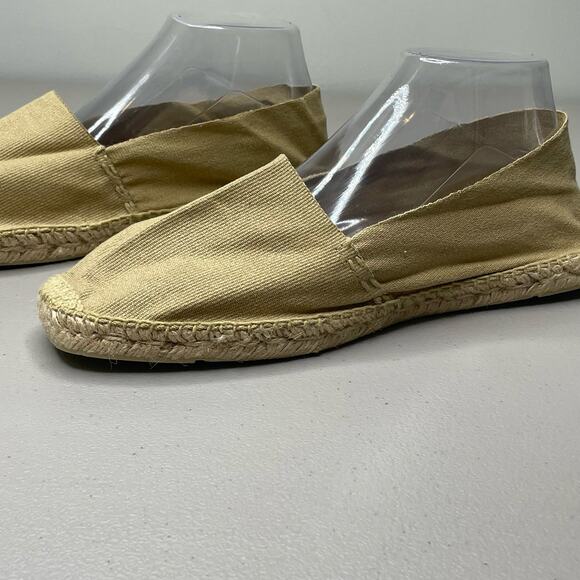 Tan Espadrille Flats - Picture 2 of 11